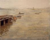 Seashore aka A Grey Day - 威廉·梅里特·查斯